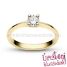 E25SB35 - GYÉMÁNT:  0.35 CT (=4.5mm Ø) Eljegyzési Gyűrű