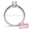 E26FB30 - GYÉMÁNT:  0.30 CT (=4.2mm Ø) Eljegyzési Gyűrű