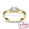 E301SB28 - GYÉMÁNT:  0.28 CT (3.6mm Ø) Eljegyzési Gyűrű