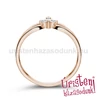 E305RB09 - GYÉMÁNT:  0.09 CT (1.75mm Ø) Eljegyzési Gyűrű