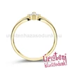 E305SB09 - GYÉMÁNT:  0.09 CT (1.75mm Ø) Eljegyzési Gyűrű