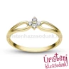 E305SB09 - GYÉMÁNT:  0.09 CT (1.75mm Ø) Eljegyzési Gyűrű