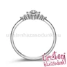 E306FB16 - GYÉMÁNT:  0.16 CT (1.5mm Ø) Eljegyzési Gyűrű