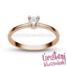 E309RB18 - GYÉMÁNT:  0.18 CT (=3.6mm Ø) Eljegyzési Gyűrű