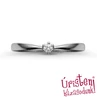 E30FB06 - GYÉMÁNT:  0.06 CT (=2.5mm Ø) Eljegyzési Gyűrű