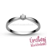 E30FB06 - GYÉMÁNT:  0.06 CT (=2.5mm Ø) Eljegyzési Gyűrű