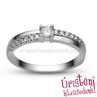 E311FB23 - GYÉMÁNT:  0.23 CT (3.25mm Ø) Eljegyzési Gyűrű