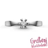 E315FB06 - GYÉMÁNT:  0.06 CT (=2.5mm Ø) Eljegyzési Gyűrű