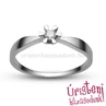 E315FB06 - GYÉMÁNT:  0.06 CT (=2.5mm Ø) Eljegyzési Gyűrű