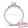 E327FB28 - GYÉMÁNT:  0.28 CT (4.0mm Ø) Eljegyzési Gyűrű