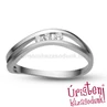 E329FB09 - GYÉMÁNT:  0.09 CT (2.25mm Ø) Eljegyzési Gyűrű