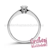E331FB10 - GYÉMÁNT:  0.10 CT (=2.9mm Ø) Eljegyzési Gyűrű