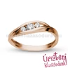 E337RB15 - GYÉMÁNT:  0.15 CT (2.75mm Ø) Eljegyzési Gyűrű
