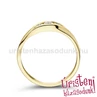 E337SB15 - GYÉMÁNT:  0.15 CT (2.75mm Ø) Eljegyzési Gyűrű