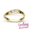 E337SB15 - GYÉMÁNT:  0.15 CT (2.75mm Ø) Eljegyzési Gyűrű
