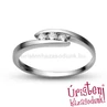 E339.2FB12 - GYÉMÁNT:  0.12 CT (2.50mm Ø) Eljegyzési Gyűrű