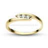 E339.2SB12 - GYÉMÁNT:  0.12 CT (2.50mm Ø) Eljegyzési Gyűrű