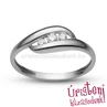 E340FB15 - GYÉMÁNT:  0.15 CT (2.75mm Ø) Eljegyzési Gyűrű