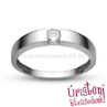 E345FB15 - GYÉMÁNT:  0.15 CT (=3.4mm Ø) Eljegyzési Gyűrű