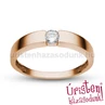 E345RB15 - GYÉMÁNT:  0.15 CT (=3.4mm Ø) Eljegyzési Gyűrű