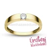 E345SB15 - GYÉMÁNT:  0.15 CT (=3.4mm Ø) Eljegyzési Gyűrű
