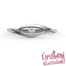 E355FB06 - GYÉMÁNT:  0.06 CT (2.50 mm Ø) Eljegyzési Gyűrű