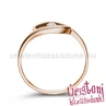 E355RB06 - GYÉMÁNT:  0.06 CT (2.50 mm Ø) Eljegyzési Gyűrű
