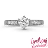 E362FB62 GYÉMÁNT:  0.50 CT (=5.0mm Ø) Eljegyzési Gyűrű