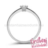 E366FB11 - GYÉMÁNT:  0.11 CT (=3.0mm Ø) Eljegyzési Gyűrű