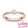 E366RB11 - GYÉMÁNT:  0.11 CT (=3.0mm Ø) Eljegyzési Gyűrű
