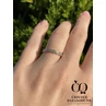 E369SB37 - GYÉMÁNT:  0.37 CT (=2.50 mm Ø) Eljegyzési Gyűrű