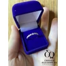 E369SB37 - GYÉMÁNT:  0.37 CT (=2.50 mm Ø) Eljegyzési Gyűrű