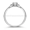 E371FB29 - GYÉMÁNT:  0.29 CT (=4.00 mm Ø) Eljegyzési Gyűrű