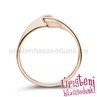 E5RB13 - GYÉMÁNT:  0.13 CT (=3.25mm Ø) Eljegyzési Gyűrű