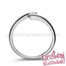 E7FB12 - GYÉMÁNT:  0.12 CT (=3.1mm Ø) Eljegyzési Gyűrű