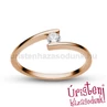 E7RB14 - GYÉMÁNT:  0.14 CT (=3.3mm Ø) Eljegyzési Gyűrű