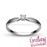 E8FB09 - GYÉMÁNT:  0.09 CT (=2.8mm Ø) Eljegyzési Gyűrű