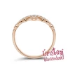 E901RB39 - GYÉMÁNT:  0.39 CT (=2.50mm Ø) Eljegyzési Gyűrű