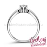 E9FB19 - GYÉMÁNT:  0.19 CT (=3.65mm Ø) Eljegyzési Gyűrű