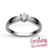 E9FB19 - GYÉMÁNT:  0.19 CT (=3.65mm Ø) Eljegyzési Gyűrű