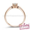 E9RB19 - GYÉMÁNT:  0.19 CT (=3.65mm Ø) Eljegyzési Gyűrű