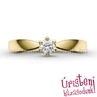 E9SB19 - GYÉMÁNT:  0.19 CT (=3.65mm Ø) Eljegyzési Gyűrű